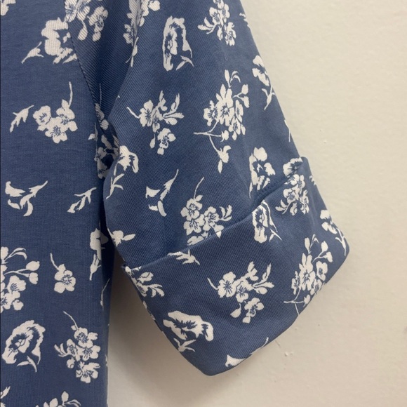 Ralph Lauren Floral Stretch Cotton Midi Dress - Picture 7 of 15